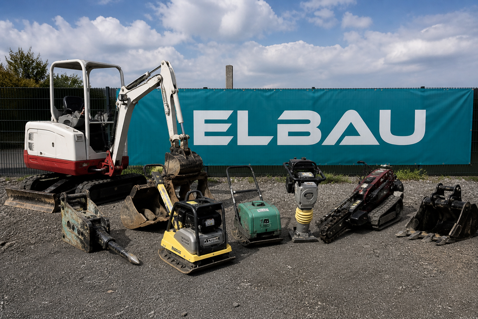 Bagger mieten Oberösterreich Maschinenvermietung EL Bau